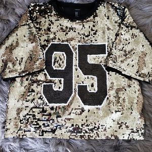 Forever 21 Sequin Jersey
